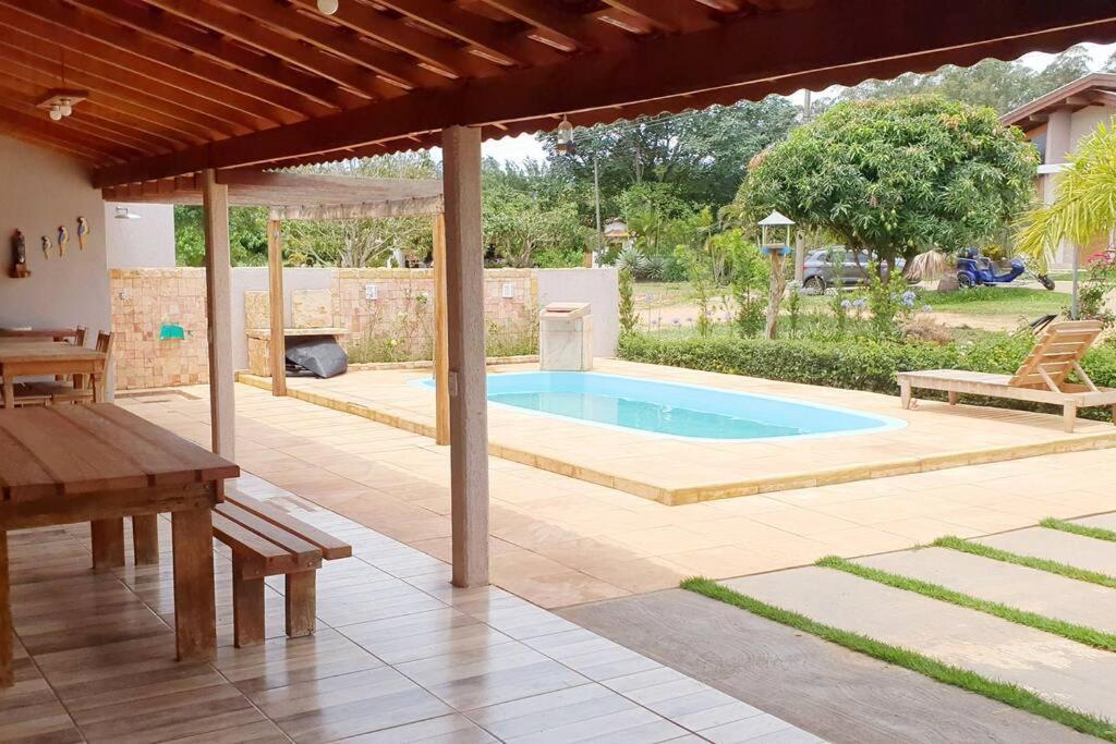 Resort&Lazer Piscinas, Beach Tenis, Bike, Golfe, Pesca, Ar, Wifi Fibra, Tv A Cabo E Lareira Águas de Santa Barbara Kültér fotó