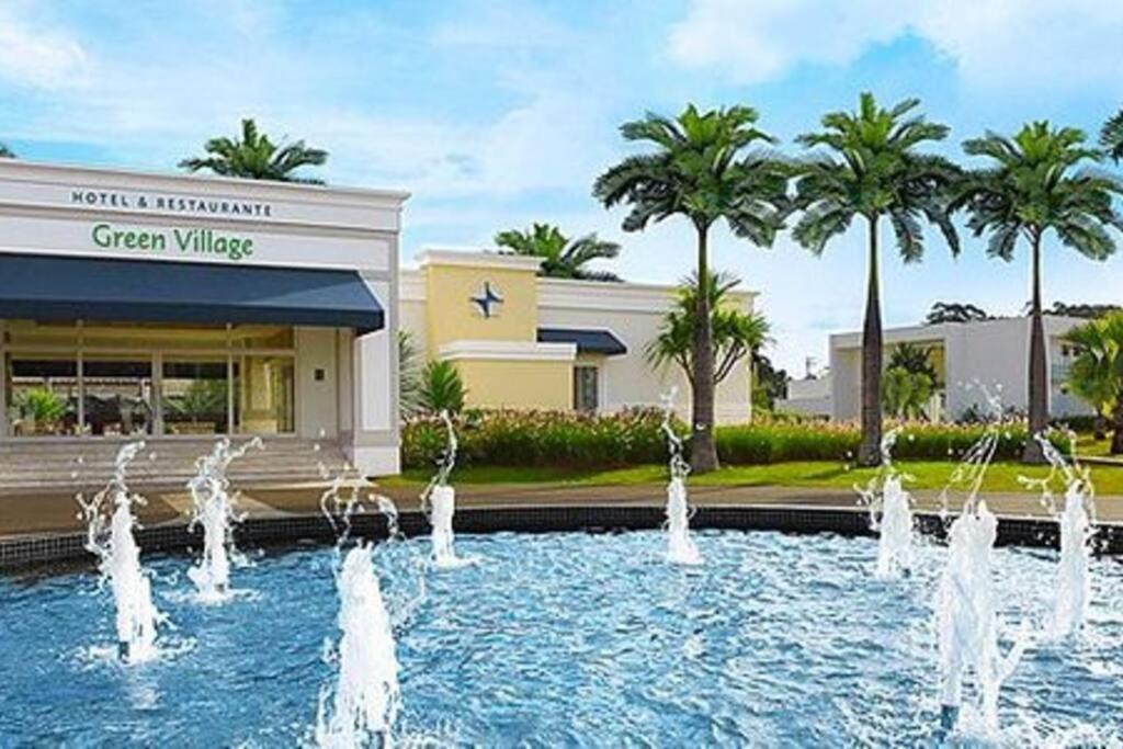 Resort&Lazer Piscinas, Beach Tenis, Bike, Golfe, Pesca, Ar, Wifi Fibra, Tv A Cabo E Lareira Águas de Santa Barbara Kültér fotó